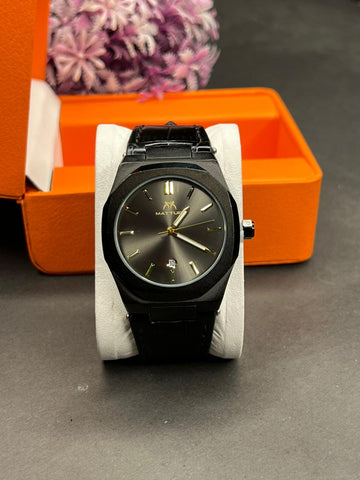 MATTURI SLEEK STEEL DIAL WATCH