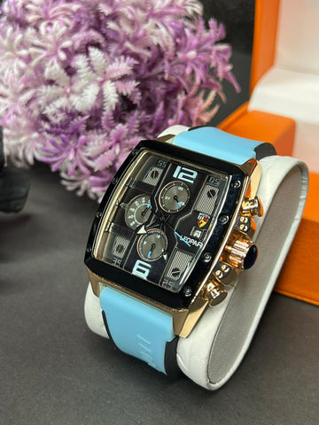 LEOPARD MEN CHRONOGRAPH STRAPS WATCH