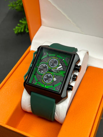 MATTURI SQUARE DIAL ANALOG WATCH