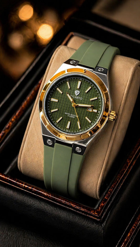 TICRATO MEN STRAP WATCH