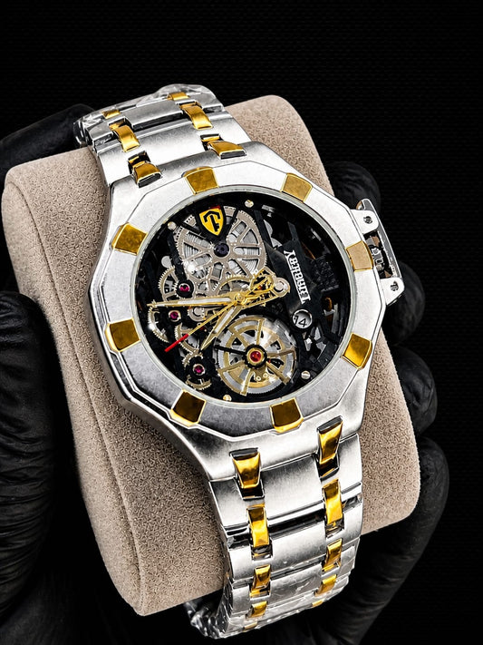 TIME KEY STAINLESS STEEL WATCH